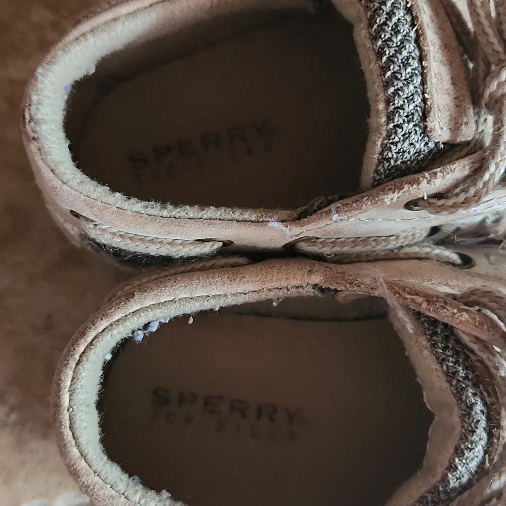 Sperry Top Slider prewalker baby shoe size 3 months
